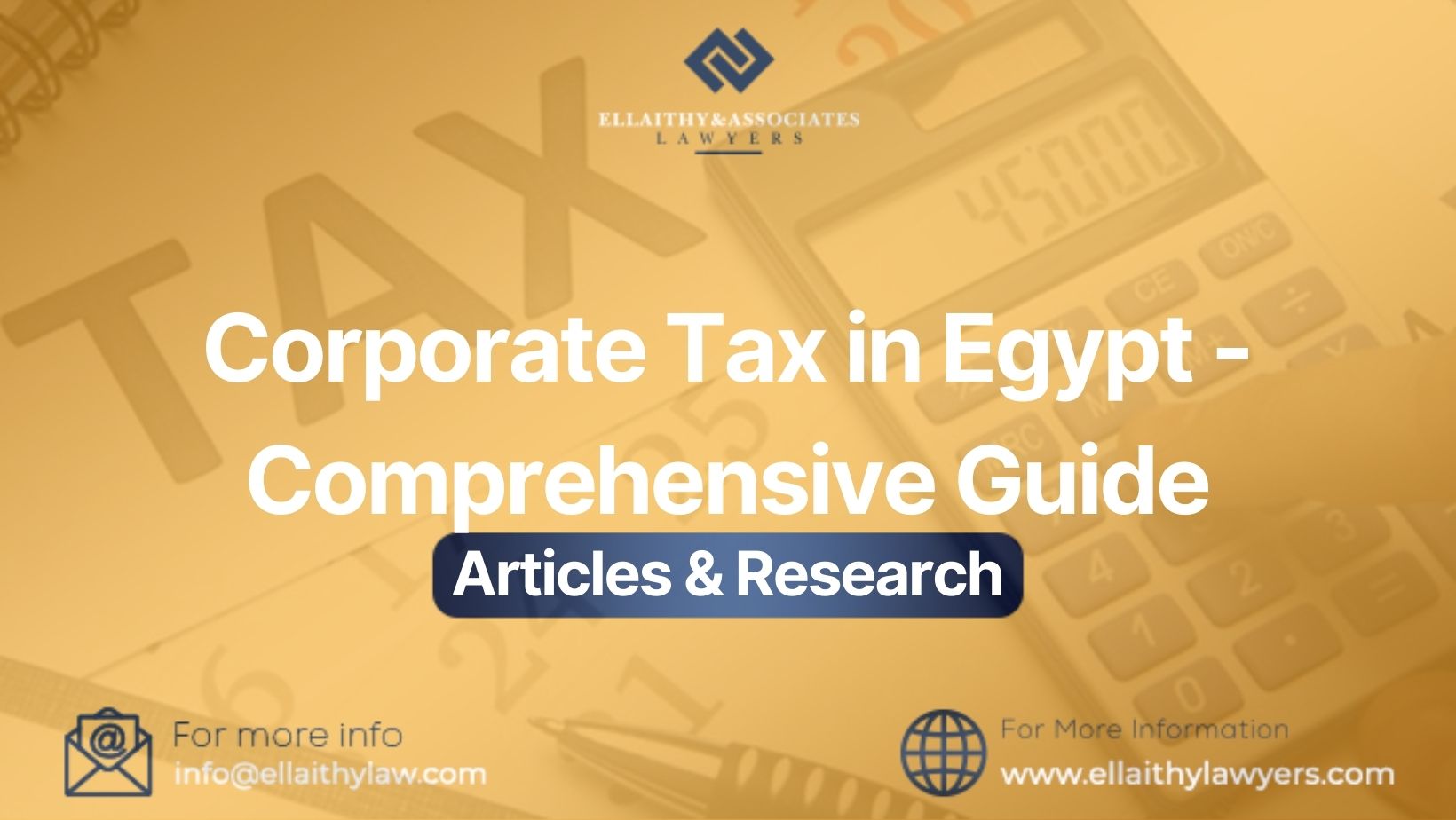 Corporate Tax in Egypt - Comprehensive Guide